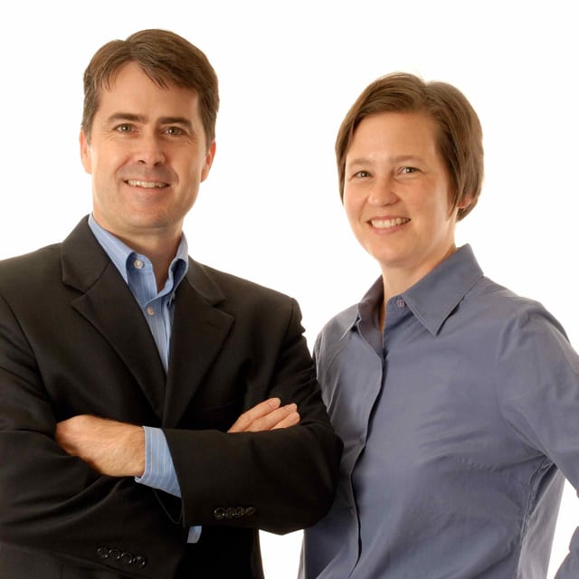 Picture of Leading Learning Podcast hosts Jeff Cobb and Celisa Steele