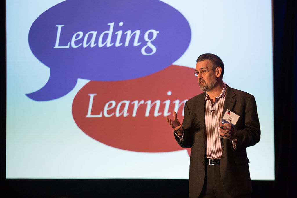 Photo of Seth Kahan Speaking at the Leading Learning Symposium
