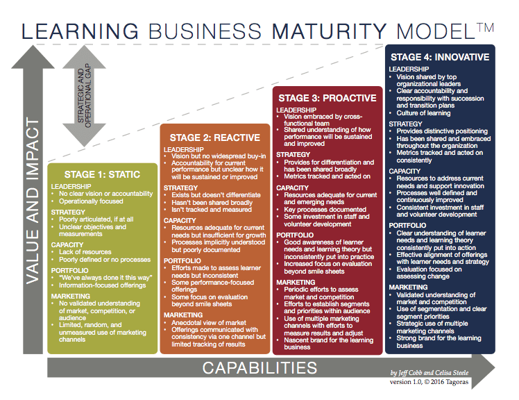Image of Tagoras Learning Business Maturity Model-tm