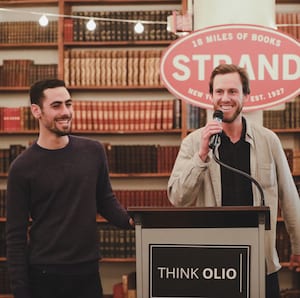 Photo of Think Olio founders David Kurfirst and Chris Zumtobel