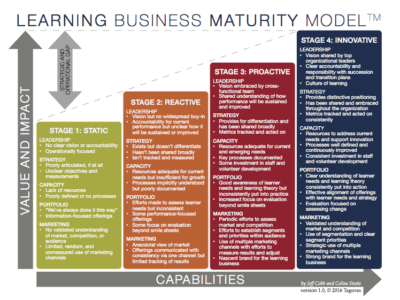 Image of Learning Business Maturity Model