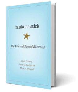 Book cover: Make It Stick: The Science of Successful Learning
