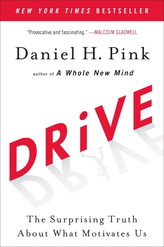 book cover for Drive by Daniel H. Pink