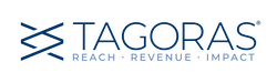 Tagoras logo with the brandline "Reach. Revenue. Impact."