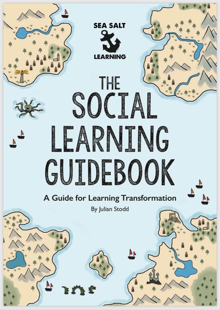 The Social Learning Guidebook: A Guide for Learning Transformation by Julian Stodd (book cover)