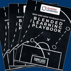 image of the cover of “Why and How to Build Your Blended Learning Playbook"