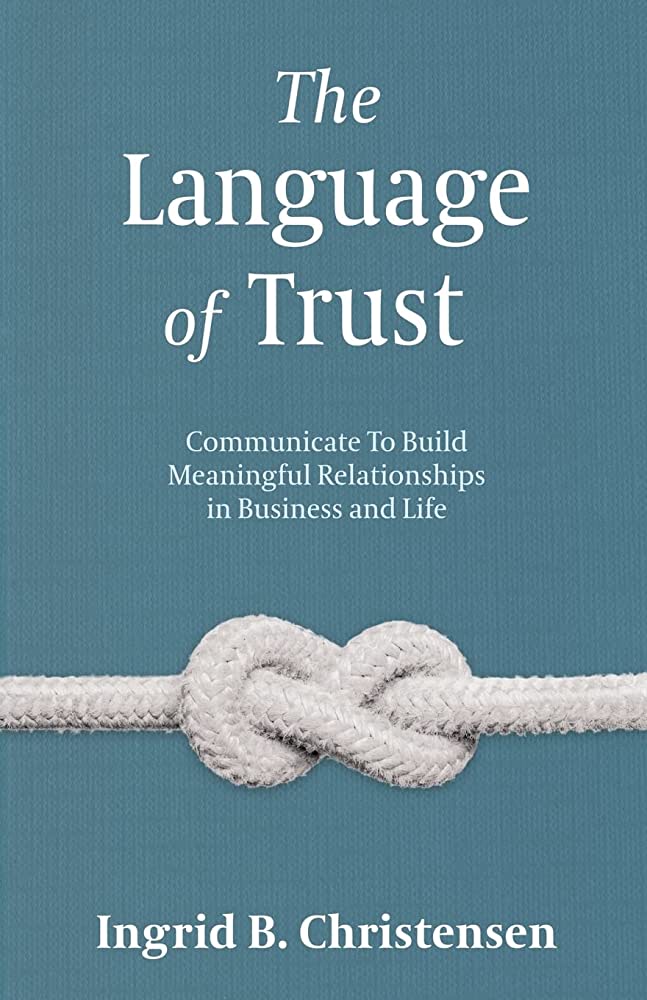 book cover for The Language of Trust by Ingrid Christensen