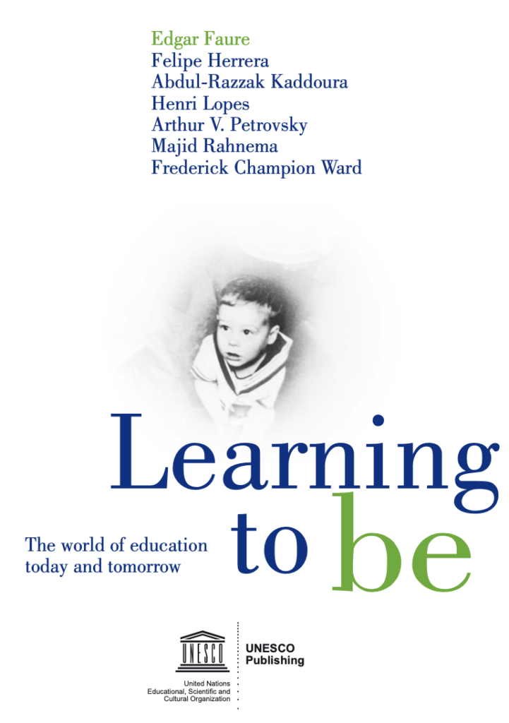 cover of the Learning to Be report