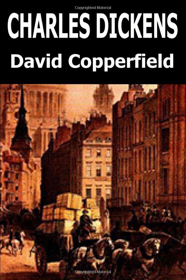 book cover for David Copperfield by Charles Dickens