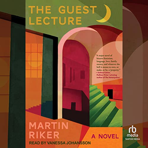 book cover for The Guest Lecture by Martin Riker