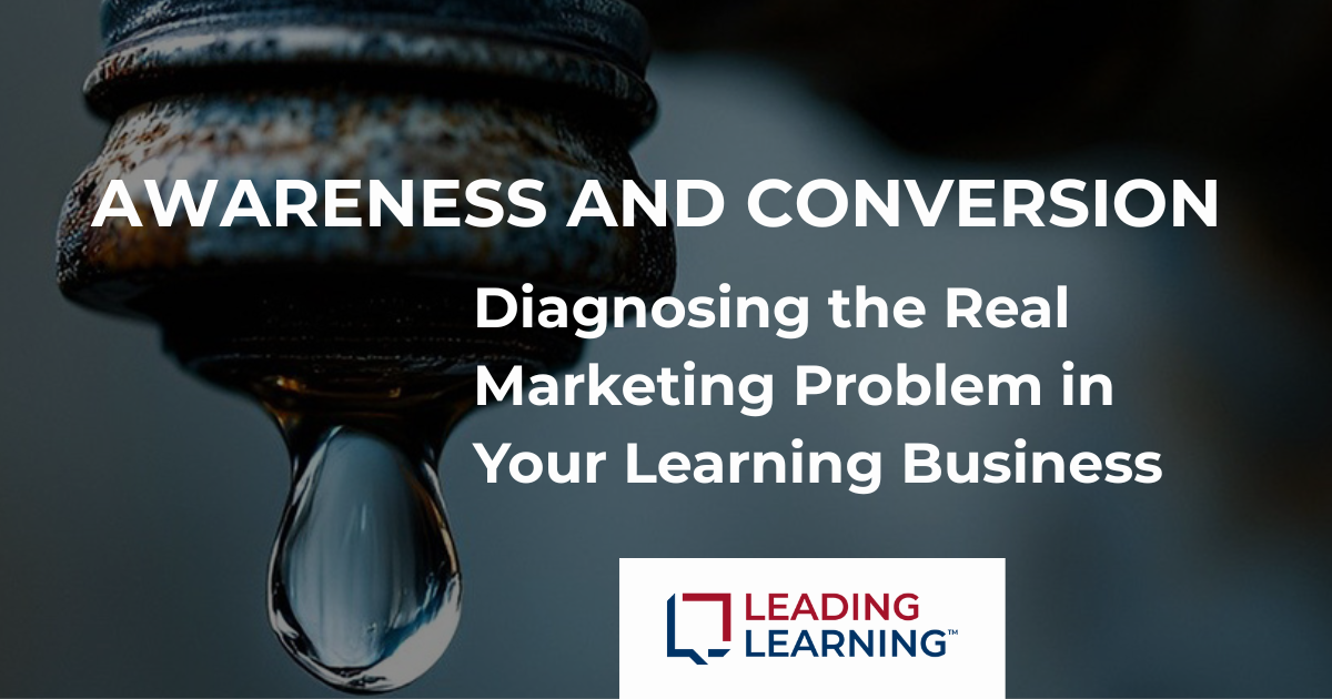 Awareness and Conversion: Diagnosing the Real Marketing Problem in Your ...